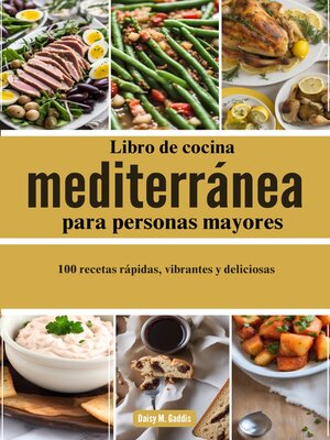 cover image of Libro de cocina mediterránea para personas mayores
